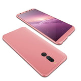 Capa de proteção GKK 360 frontal e traseira de corpo inteiro Huawei Mate 10 Lite rosa