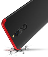 Capa de proteção GKK 360 frontal e traseira de corpo inteiro Huawei Mate 10 Lite rosa