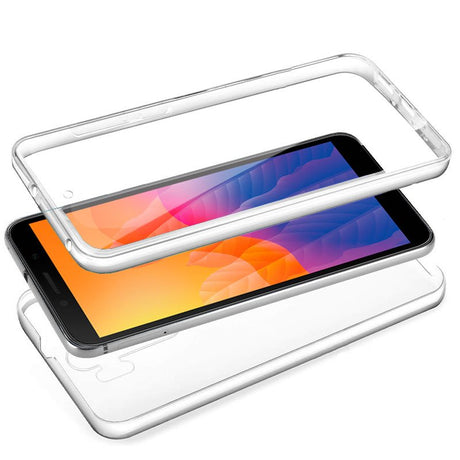 Capa silicone 3D para Huawei Y5p (transparente + traseira)