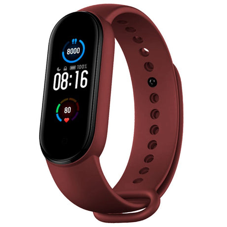 Pulseira Bracelete vinho suave Xiaomi Mi Band 5