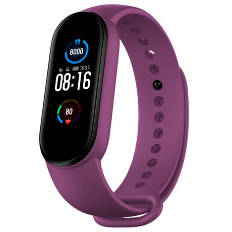 Pulseira Bracelete Xiaomi Mi Band 5 Strap Violeta