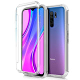 Capa silicone 3D Xiaomi Redmi 9 (frente e verso transparentes)