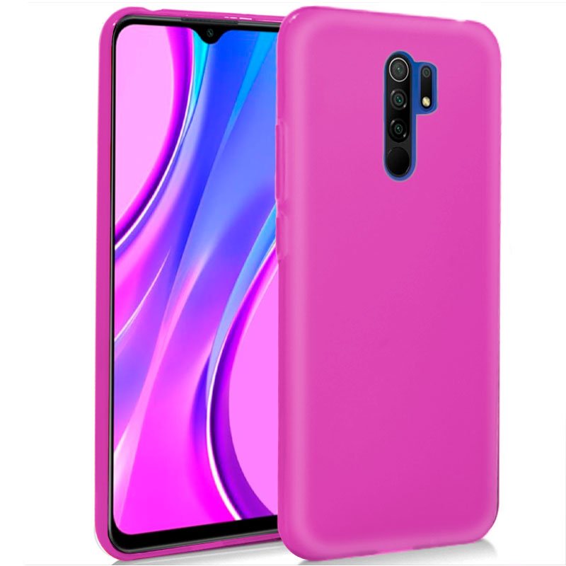 Capa para Xiaomi Redmi 9  Silicone Rosa