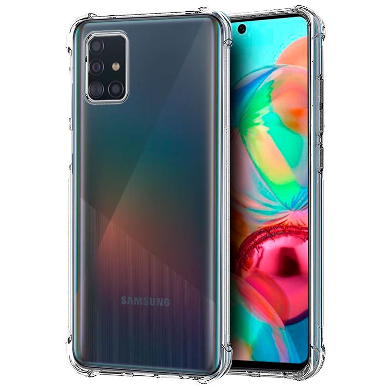 Capa para Samsung Galaxy A71  AntiShock Transparente