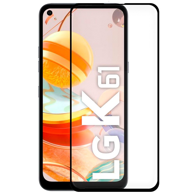 Película de Vidro Temperado LG K61  Full 3D Transparente