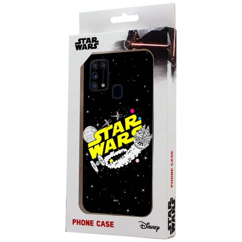 Capa Samsung Galaxy M31 STAR WARS Preto