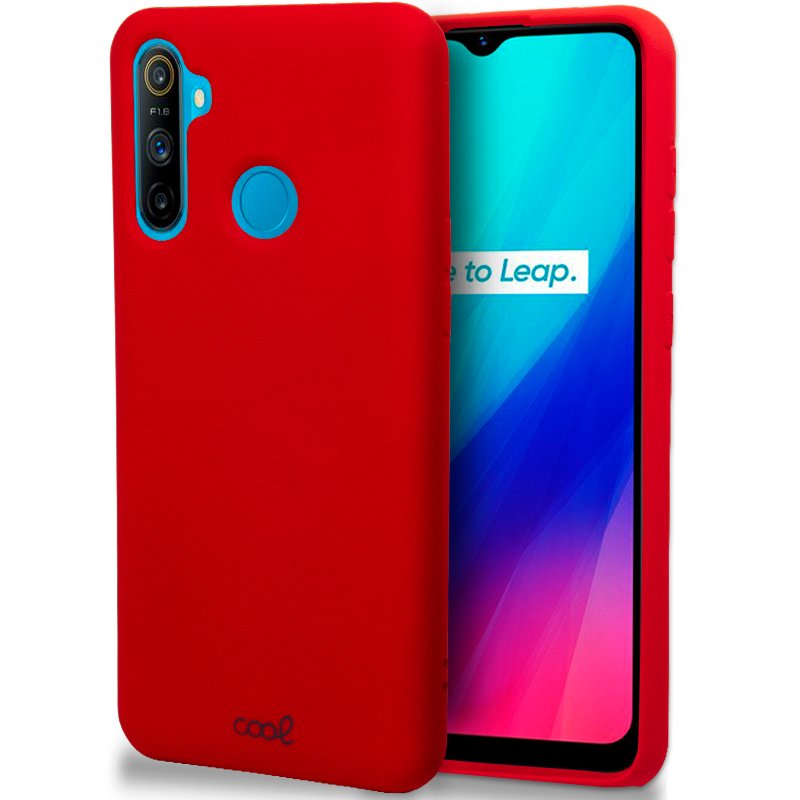 Capa para Realme C3  Cover Vermelho