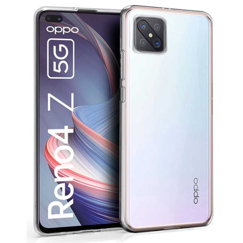 Capa para Oppo Reno 4Z  Silicone Transparente