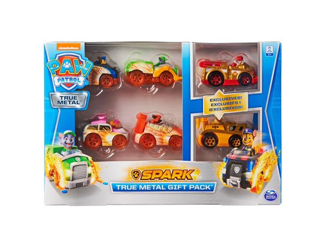 Patrulha pata diecast Carro 6-Pack