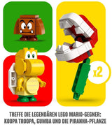 Lego Super Mario 71365 Set de Expansão Power Slide Planta Piranha