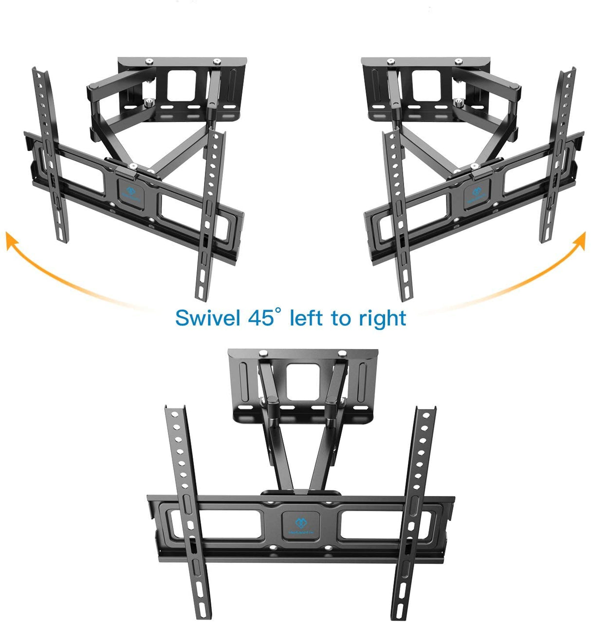 Suporte TV 32" - 55" Articulável Giratório Inclinável Capacidade 45KG / VESA 400 x 400 mm