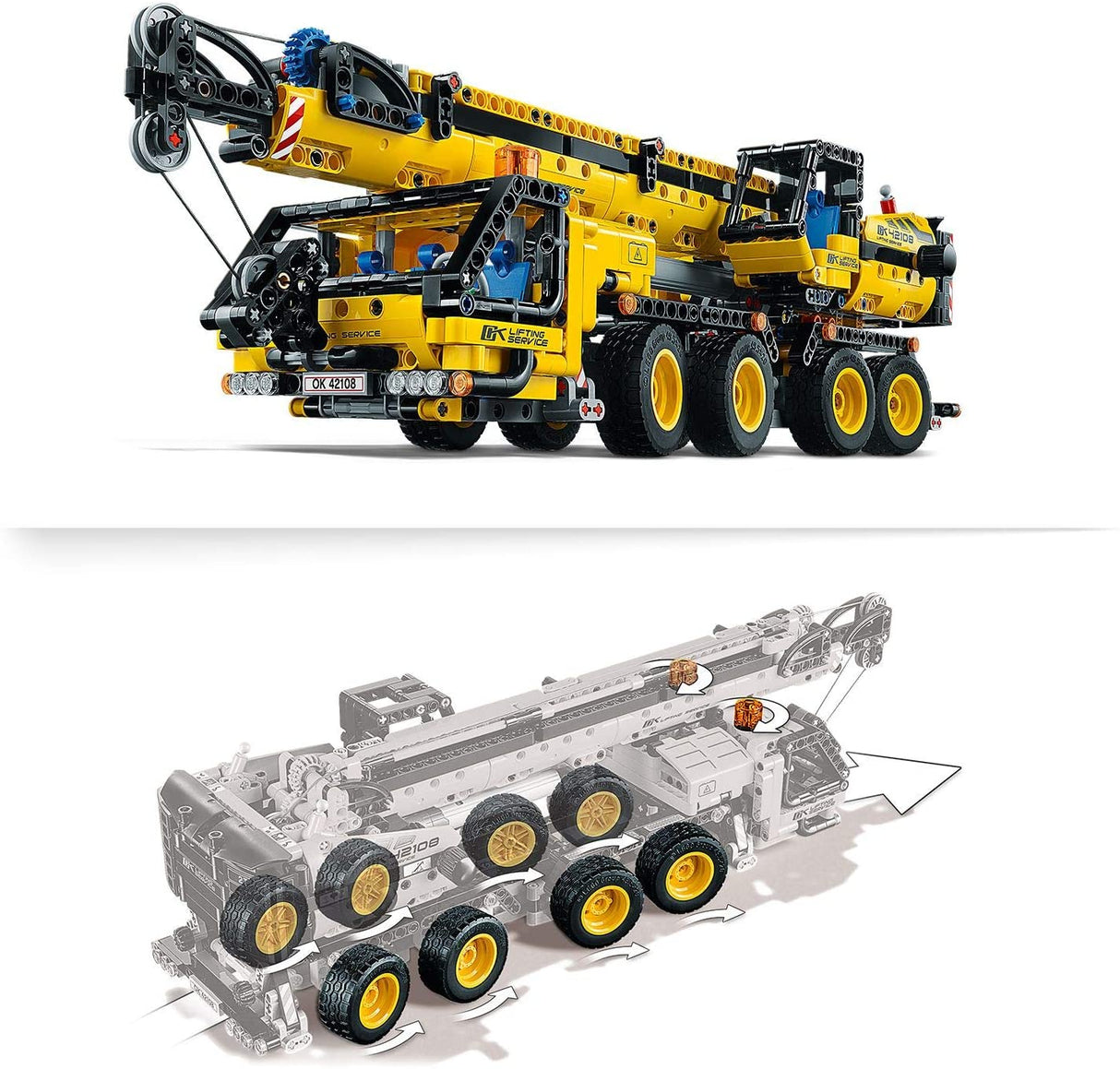 LEGO Technic 42108 Grua Móvel