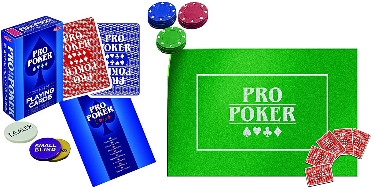 Pro Poker Texas Hold'Em Set Tactic Games