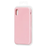 Capa de silicone com capa de borracha flexível macia para iPhone SE 2020  -  iPhone 8  -  iPhone 7 rosa