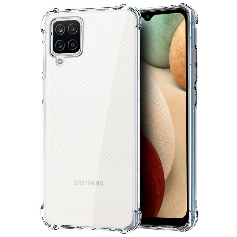 Capa para Samsung Galaxy A12  AntiShock Transparente