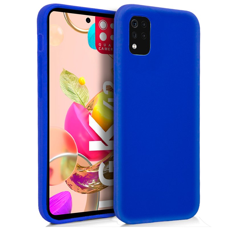 Capa LG K42, K52  Silicone Azul