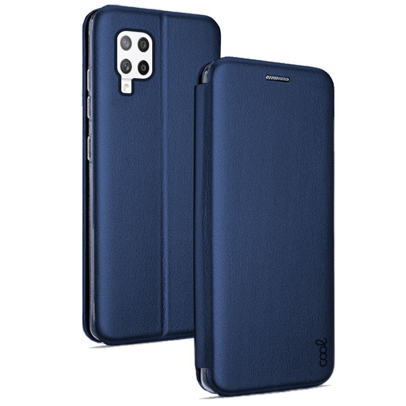 Capa Samsung A42 5G  Flip Cover Azul