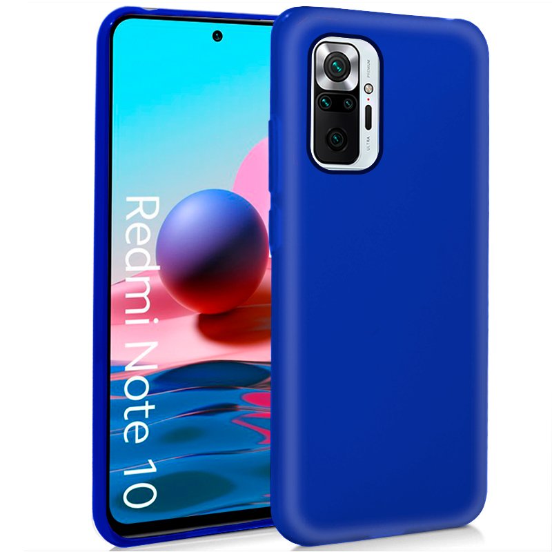 Capa Xiaomi Note 10 Pro  Silicone (Azul)