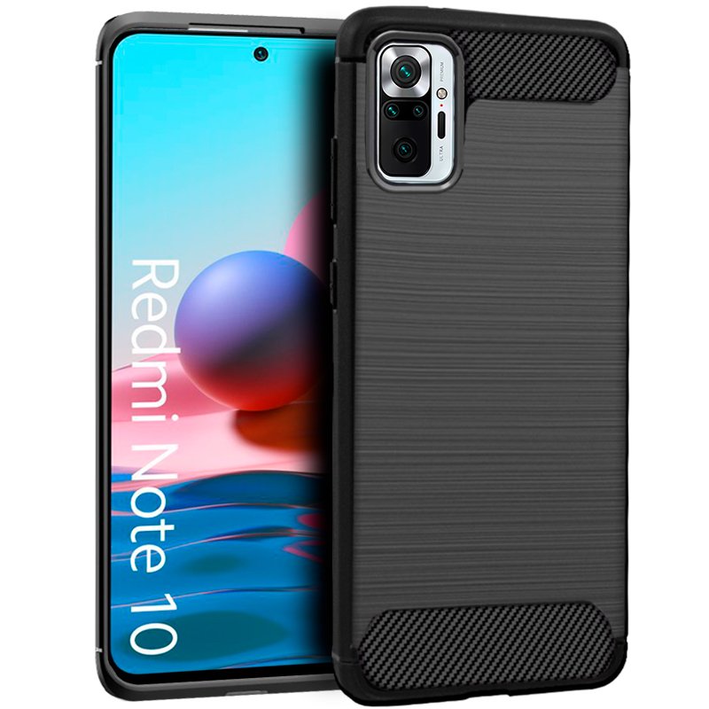 Capa Xiaomi Redmi Note 10, Note 10S  Preto 4001