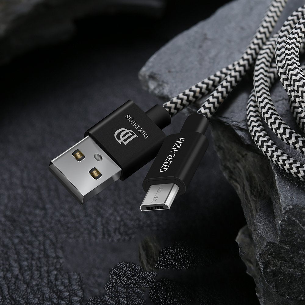 Cabo USB  -  micro USB da série Dux Ducis K-ONE 2.1A 025M preto