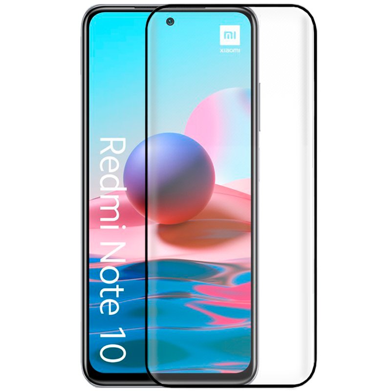 Protector Pantalla Cristal Templado  para Xiaomi Redmi Note 10 / Note 10s / Note 11 / Note 11S / Poco M4 Pro (FULL 3D)