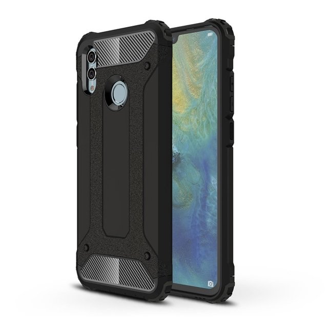 Capa Hybrid Armor Capa resistente e resistente para Huawei P Smart 2019 preta