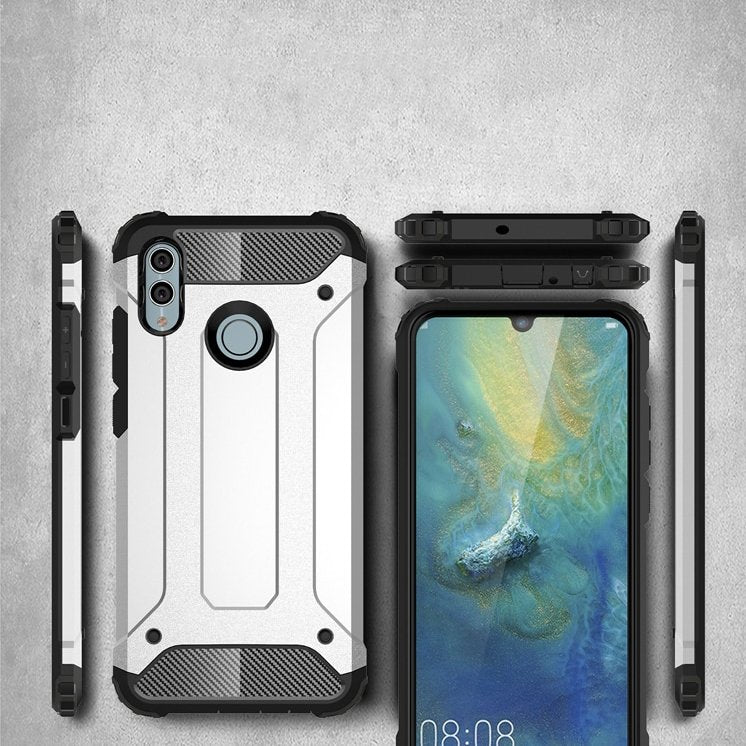 Capa Hybrid Armor Capa resistente e resistente para Huawei P Smart 2019 preta