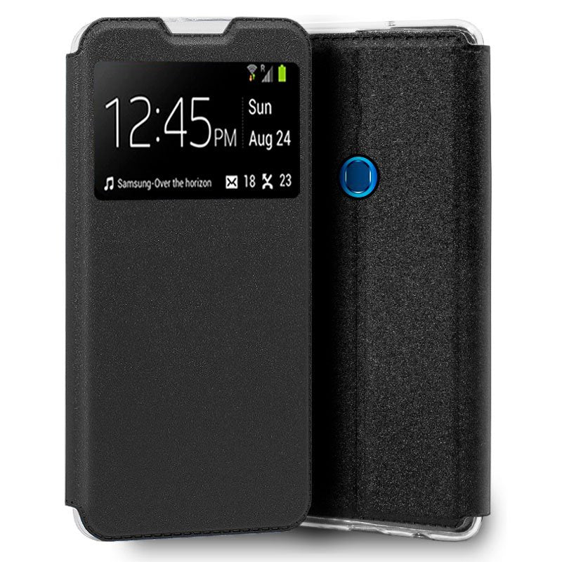 Capa para Samsung A20s  Flip Cover Preto