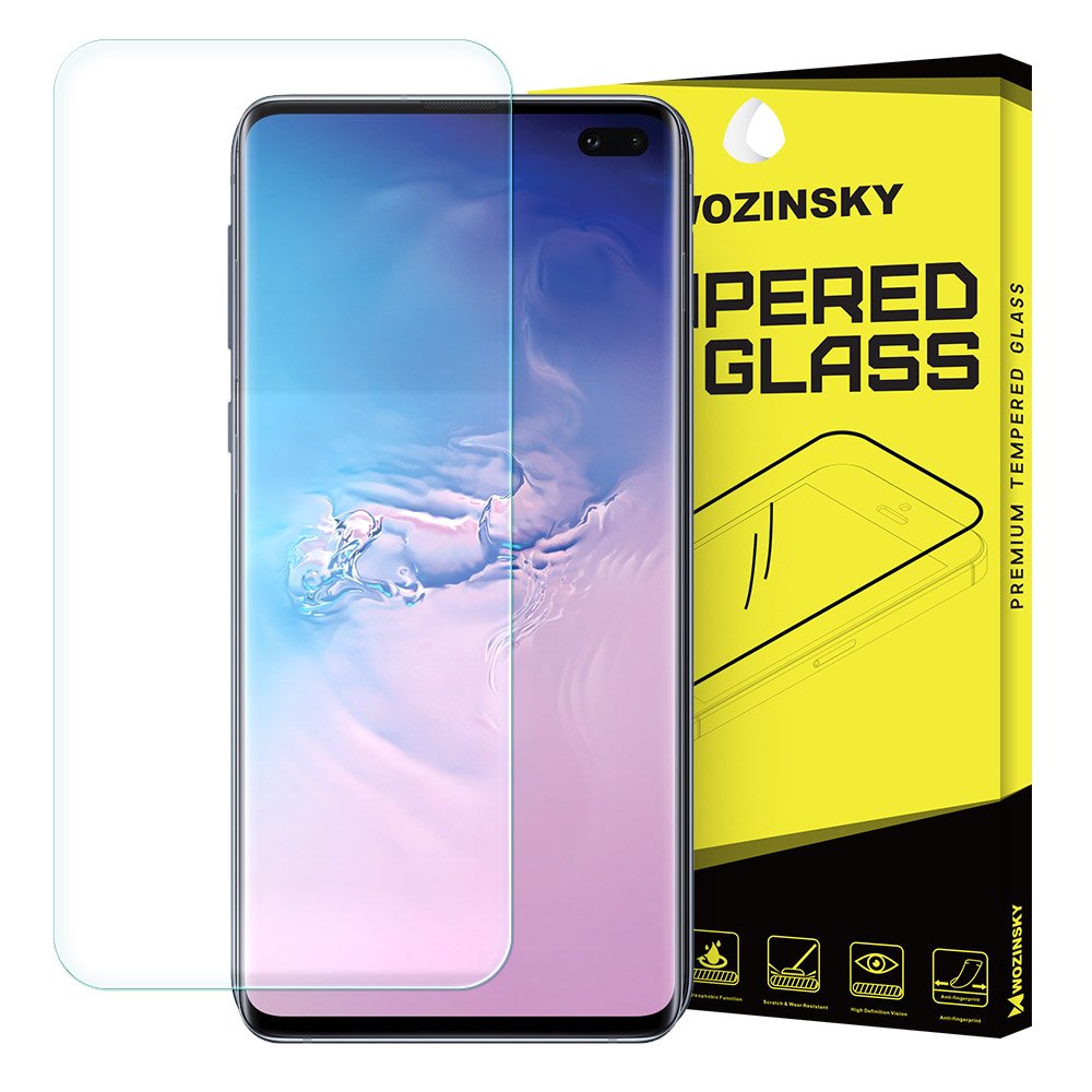 Protetor de tela de vidro temperado Wozinsky 9H para Samsung Galaxy S10 Plus