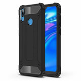 Capa Hybrid Armor Capa resistente e resistente para Huawei Y6 2019  -  Huawei Y6s 2019 preta