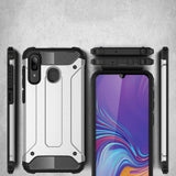 Capa Hybrid Armor Capa resistente e resistente para Samsung Galaxy A30 azul