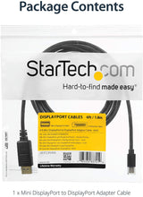 STARTECH Cabo Mini Displayport para Displayport 1.8m