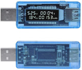 Voltímetro e amperímetro USB uma Saida USB