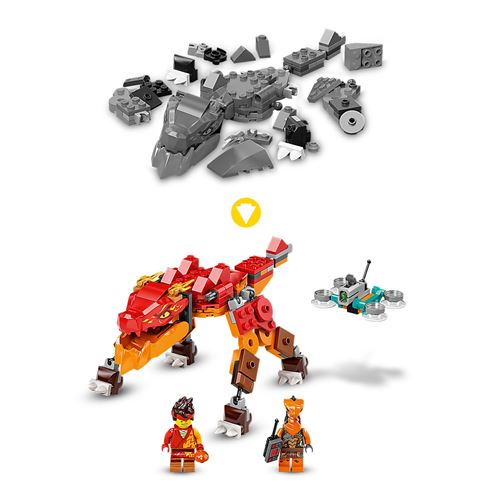 LEGO Ninjago 71762 Dragão do Fogo EVO do Kai