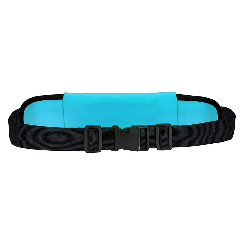 Ultimate Running Belt com porta-garrafa e saída para fone de ouvido preto