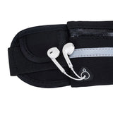 Ultimate Running Belt com porta-garrafa e rosa para fone de ouvido