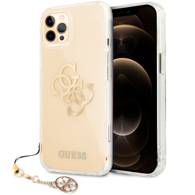 Capa iPhone 12 Pro Max GUESS BACK-KS4G-GD-12PM Dourado