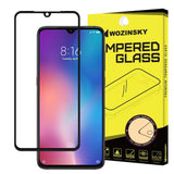 Wozinsky Vidro Temperado Cola Completa Protetor de Tela Super Resistente Totalmente Coberto com Caixa de Moldura Amigável para Xiaomi Mi A3  -  Xiaomi Mi CC9e preto