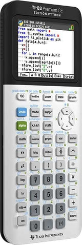 Calculadora Científica Texas Instruments TI-83 Premium CE