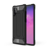 Capa Hybrid Armor Capa resistente e resistente para Samsung Galaxy Note 10 Plus preta