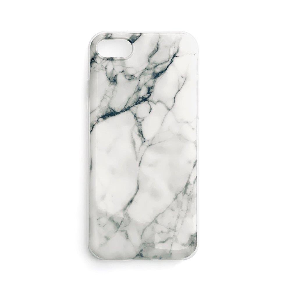 Capa de capa Wozinsky Marble TPU para iPhone XS  -  iPhone X branca