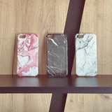 Capa de capa Wozinsky Marble TPU para iPhone XS  -  iPhone X branca