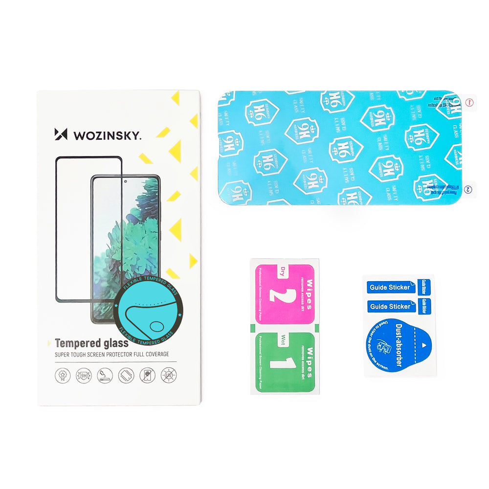 Wozinsky Nano Flexi Glass Hybrid Screen Protector Vidro temperado para Xiaomi Redmi Note 8 Pro