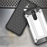 Capa de armadura híbrida capa resistente e resistente para Xiaomi Redmi 8 preta