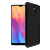 Capa de proteção GKK 360 frontal e traseira capa completa do corpo Xiaomi Redmi 8A preto