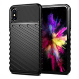 Capa Thunder capa flexível resistente resistente em TPU para iPhone XS  -  iPhone X preta