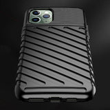 Capa Thunder Capa flexível resistente resistente em TPU para iPhone 11 Pro preto