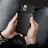 Capa Thunder Capa flexível resistente resistente em TPU para iPhone 11 Pro preto