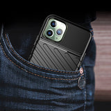 Capa Thunder Capa flexível resistente resistente em TPU para iPhone 11 Pro preto