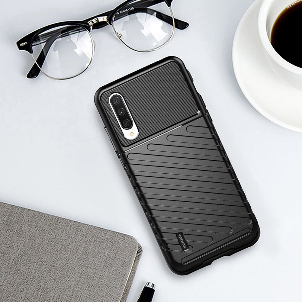 Thunder Case Capa flexível resistente resistente em TPU para Xiaomi Mi CC9e  -  Xiaomi Mi A3 preto